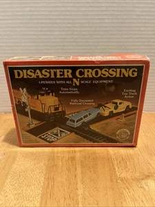BACHMANN #56-1201 N SCALE DISASTER CROSSING OPERATING ACS 56-1201/New/Sealed - Picture 1 of 6