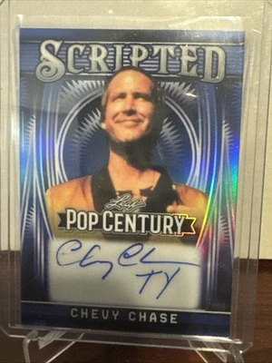 2025 LEAF METAL POP CENTURY CHEVY CHASE "SCRIPTED" AUTOGRAPH "TY" 3/3 S-CC1 Card - Image 1 of 2