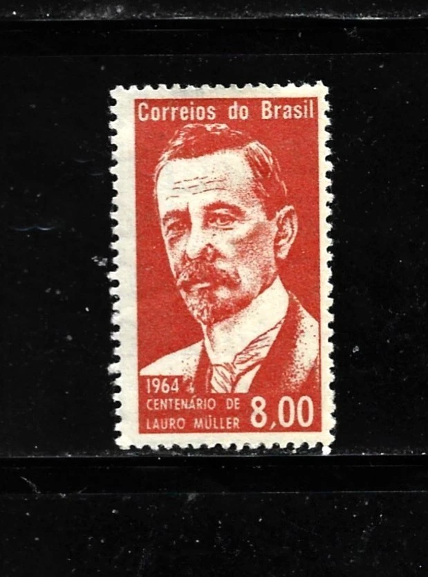 Бразильская марка Скотт No 975- 8cr как новая/H-OG-1964 - Изображение 1 из 1