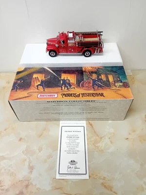 Matchbox Collectibles YYM35810 1956 Mack B-95 Pumper Evans City - Image 1 of 4