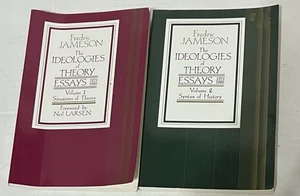 2 The Ideologies Theory Fredric Jameson Vol 1 Situations Theory Vol 2 Syntax His - Imagen 1 de 4