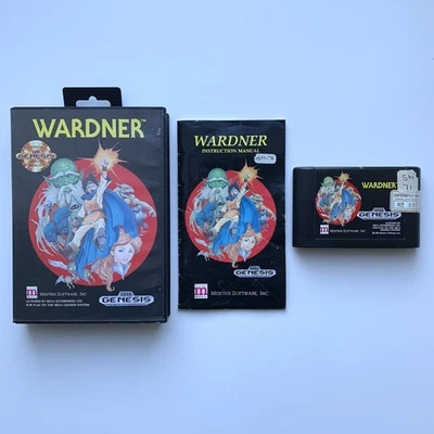 Wardner Sega Genesis Game Complete w/ Box & Manual 1991 NTSC-U/C *TESTED* - Image 1 of 4