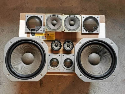 2x PIONEER LAUTSPRECHER 25-757A-3 Tieftöner Bass Chassis CS Retro vintage  - Bild 1 von 4