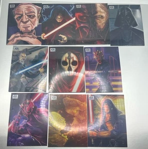 2024 Topps Star Wars Galaxy Art of the Sith Complete Insert Set - Picture 1 of 2