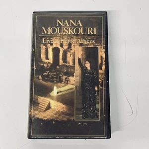 Nana Mouskouri Live at Herod Atticus VHS Rare 1984 Concert Collectible - Picture 1 of 3