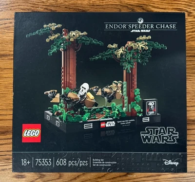 Lego Star Wars Endor Speeder Chase Diorama Set 75373 Nuevo Precintado Estado Foto 1 de 3