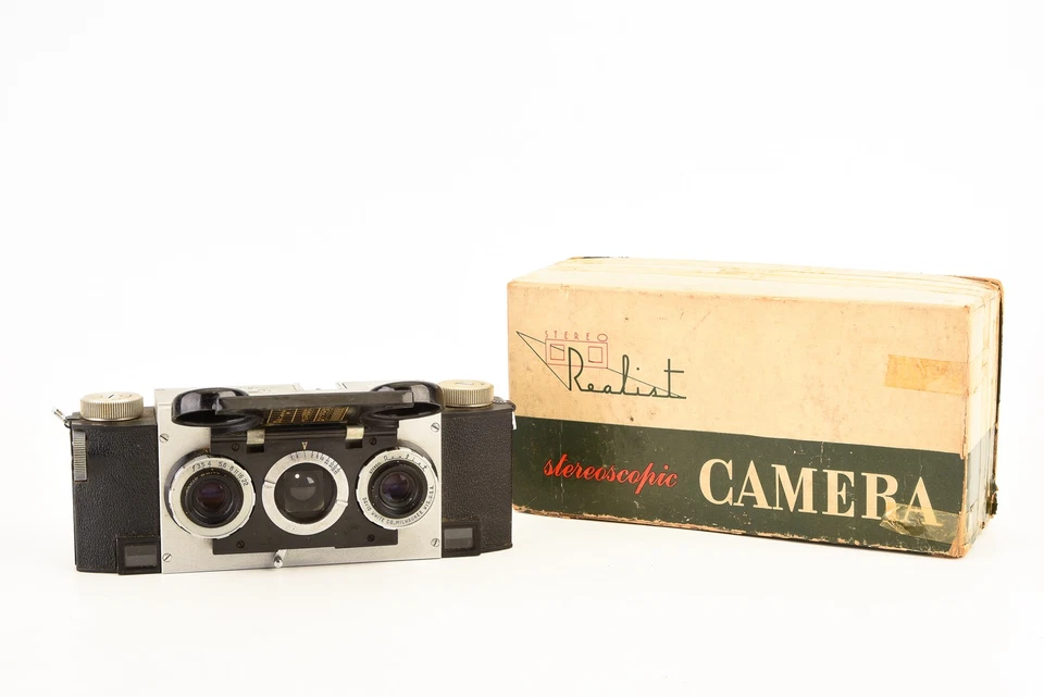 Cámara fotográfica estéreo telémetro realista estéreo David White de colección V29 Foto 1 de 4
