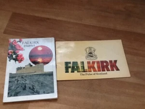 2 X FALKIRK LOCAL INTEREST GUIDE BOOKS- FREEPOST UK - Picture 1 of 13