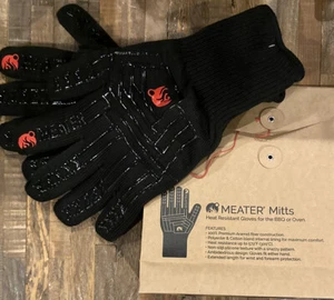 New MEATER Mitts Heat Resistant Premium Gloves Grill BBQ Kitchen Oven - Picture 1 of 1