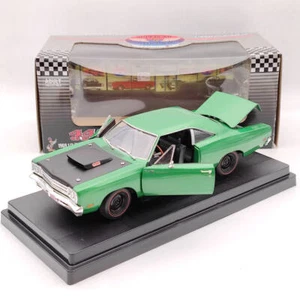 SUPERDEPORTIVO 1:18 Plymouth Roadrunner 1/2 440 6BBL Verde Diecast Modelo Edición 1969 - Imagen 1 de 9