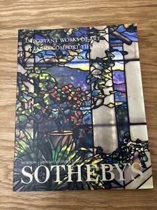 Sotheby's Auction Catalog: Important Works of Art by Louis Comfort Tiffany 2000 - Picture 1 of 7
