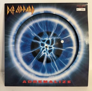 DEF LEPPARD Adrenalize 12" PICTURE DISC Vinyl LP 1992 NUMBERED Rare - Picture 1 of 9