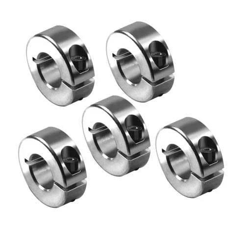 Klemmringe Stellring Alu (5 Stück) in 2,0-3,0-4,0-5,0-6,0-8,0-10,0 oder 12,0 mm - Bild 1 von 2
