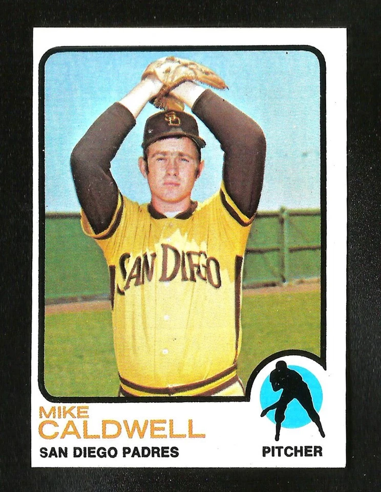 1973 Topps SET BREAK #182 MIKE CALDWELL NRMINT SAN DIEGO PADRES (SB1) - Image 1 of 1