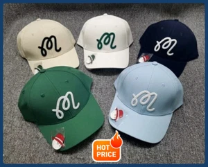 2025 Malbon Golf Bucket Hat Classic Sports Baseball Cap with Ball Marker Unisex - Picture 1 of 18