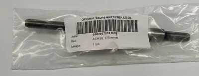 Saxonette Original Hinterrad Achse 175 mm von Sachs/Hercules S0029370021000 - Bild 1 von 3
