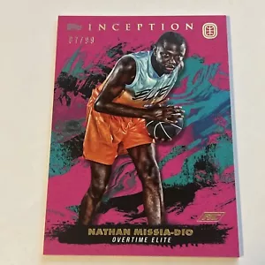 2021-22 Topps Inception OTE Overtime, Nathan Missia-Dio #34 /99 - Foto 1 di 6