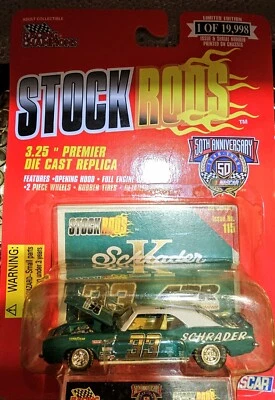 1998 1:64 Racing Champions Stock Rods #33 Ken Schrader '69 Camaro (No. 135) - Image 1 of 2