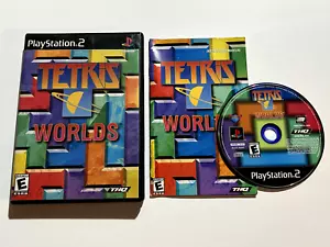 Tetris Worlds Sony PlayStation 2 PS2 completo di custodia con manuale - SPEDIZIONE GRATUITA - Foto 1 di 3