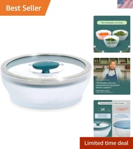 Microwave Cookware | 2 Piece Medium Shallow Dish | Microwave Cooker | Microwa... - Picture 1 of 9