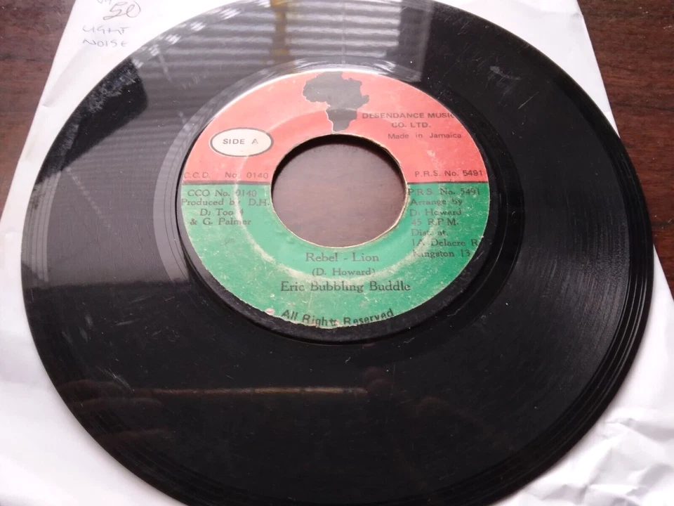 Eric Bubbling Buddle - Rebel - Lion - 7" Vinyl Single (B4) Foto 1 de 1