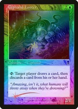 Cephalid Looter FOIL Odyssey PLD Blue Common MAGIC GATHERING CARD ABUGames
