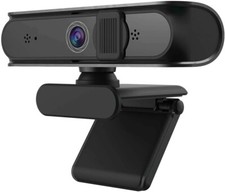 NetumScan Webcam 1080P Full HD Stereo Microphone with Autofocus, 5 Megapixel Web