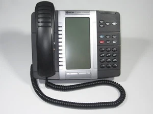 Mitel 5330e Gigabit Enhanced Phone 50006476 Dark Grey Black Business Gray VoIP - Bild 1 von 3