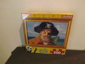 SpongeBob SquarePants Pirate w/Parrot 500 Piece Puzzle NEW - Picture 1 of 1