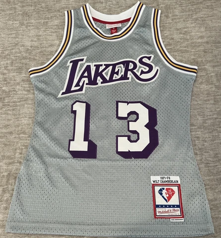 Mitchell & Ness Los Angeles Lakers 75th Anniversary Chamberlain Jersey #13 Sz S Cover