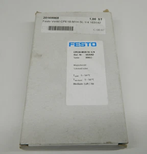 1x Festo Magnetventil 163142 solenoid valve CPE18-M1H-5L-1/4 - Bild 1 von 3