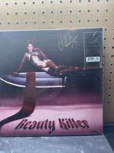 Jeffree Star Beauty Killer Limited Edition Pink Vinyl SIGNED Sealed Red Lipstick - Picture 1 of 8