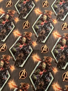 Weighted Throw Blanket with Avengers, 6 lbs, child lap, Hulk, Iron Man - Picture 1 of 2