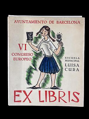 Collection Of 17 Libraries. Vi European Congress Of Booklets. Barcelona. 1958. • 135.95£