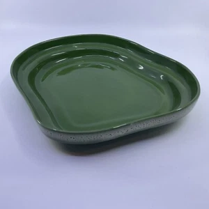 Tamac Pottery Large Frosty Pine Serving Bowl 11 1/2” X 11” - Crack - Picture 1 of 5