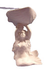 Figurine Bisque L*39 -42.2772 en céramique prête à peindre sirène/coque
