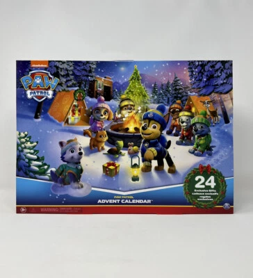 Nickelodeon Paw Patrol Holiday 2023 Advent Calendar - 24 Exclusive Gifts NEW - Image 1 of 4