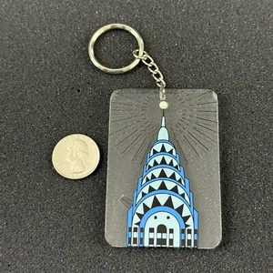 Empire State Building New York City Travel Souvenir Keychain Key Ring #50243 - Picture 1 of 3