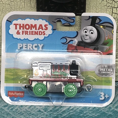Thomas & Friends Percy Metal Engine Toy Train Fisher-Price New Cover