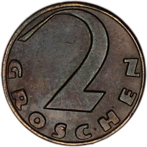AUSTRIA coin 2 Groschen 1936 About Uncirculated - Picture 1 of 7