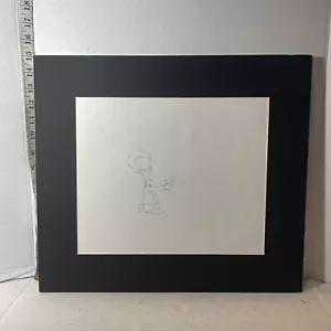 American Dad Roger Smith El Alien Animación Arte Boceto Original Equipo Regalo 20XX - Imagen 1 de 14