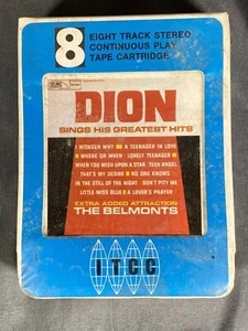 DION SINGS HIS GREATEST HITS 8 Track Tape New Old Stock Sealed - Picture 1 of 6