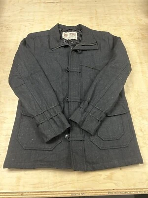 Volcom Scout Collectable 55% Wool Full Zip Overcoat - Size L - Image 1 of 4