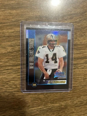2002 Bowman Chrome Refractor /500 JT J.T. O’Sullivan #208 Saints Rookie  - Image 1 of 2