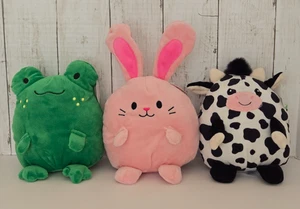 Target Bullseye 2025 7" Felpa Rana Conejo Vaca Pascua Primavera NUEVO - Imagen 1 de 5