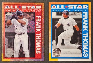 2025 Topps Series 2 Frank Thomas 1990 Topps Insert (2) Two Card Lot White Sox - Picture 1 of 2