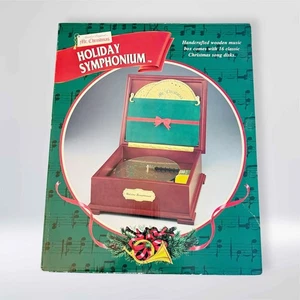 Caja de música Mr. Christmas Holiday Symphonium 16 canciones 1999 en caja original - Imagen 1 de 8