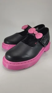 Scarpe Dr. Martens × Hello Kitty Strap Mary Jane UK5 nere edizione limitata usate - Foto 1 di 7
