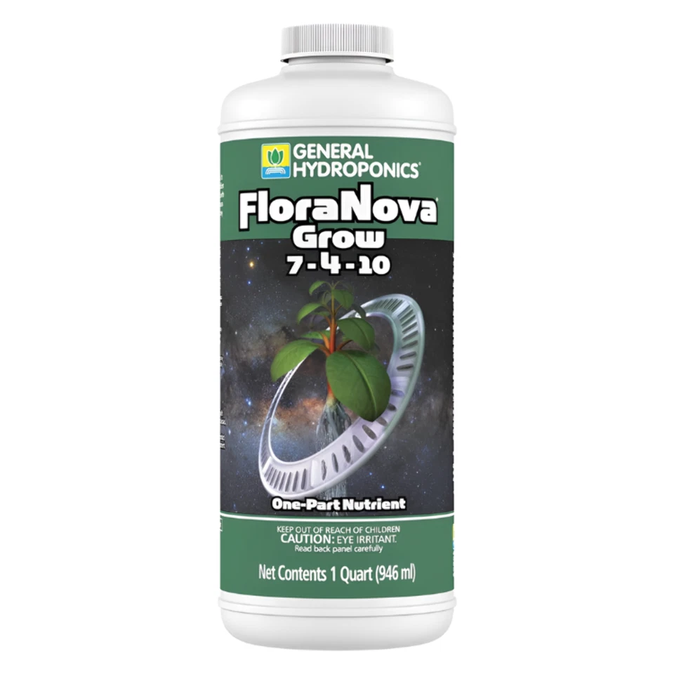 General Hydroponics Flora Nova Grow 1 Qt , 1 Gal , 2.5 Gal - Image 1 of 1