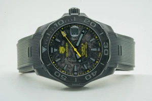 TAG Heuer Aquaracer Calibre 5 WBD218B.FC6446 Limited Edition 750 pcs Yellow C... - Picture 1 of 1